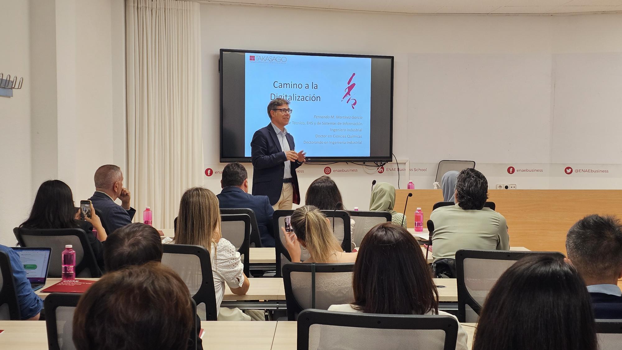 Fernando Martinez, director de Takasago