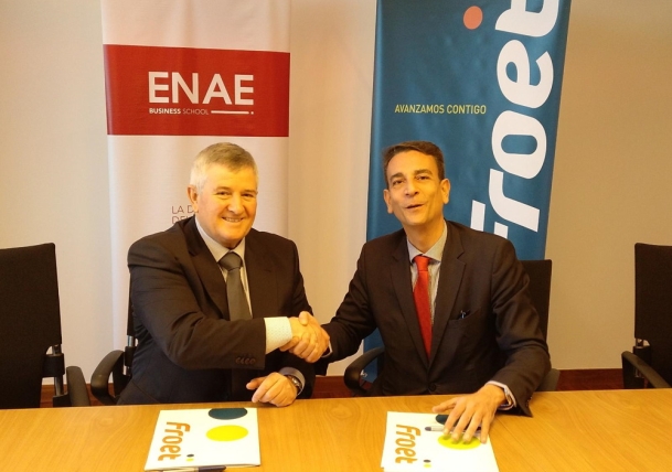 Los asociados de Froet tendrán ventajas en los másteres y cursos de ENAE