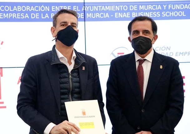 Convenio con el Ayuntamiento de Murcia para impulsar la empleabilidad, formación y emprendimiento en Murcia