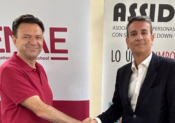 ENAE Business School y ASSIDO unen fuerzas en un convenio para apoyar la inclusión de personas con síndrome de Down y discapacidad intelectual
