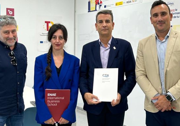 ENAE Business School y Centro Tecnológico Naval y del Mar se unen para impulsar el desarrollo económico y la formación empresarial en la Región de Murcia