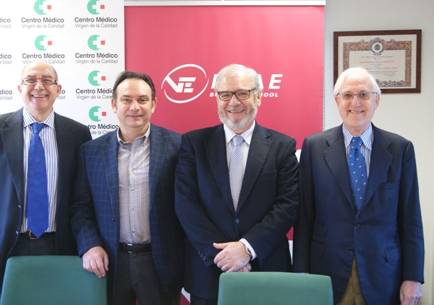 La Fundación Universidad Empresa y la empresa Virgen de la Caridad Prevención, S.L.  firman un convenio de colaboración