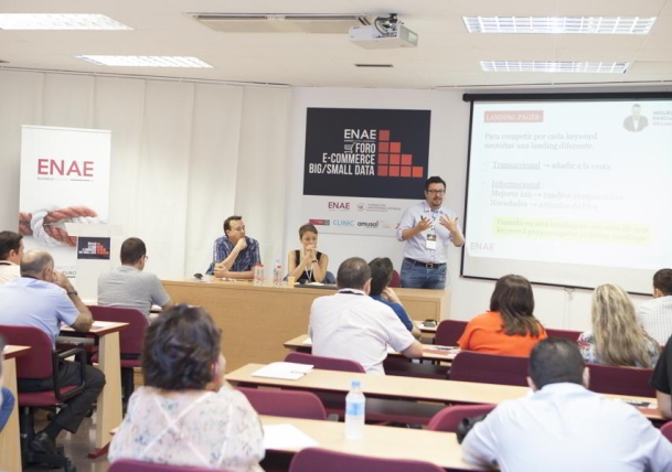 Foro Ecommerce Big/Small Data. Actualidad y tendencias en comercio electrónico y gestión de datos en Murcia.
