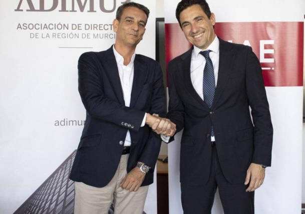Firma de un convenio de colaboración entre ENAE Business School y La Asociación de Directivos de la Región de Murcia (ADIMUR) 