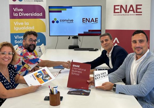 ENAE Business School y Fundación Cepaim firman un convenio para impulsar la inclusión y la igualdad