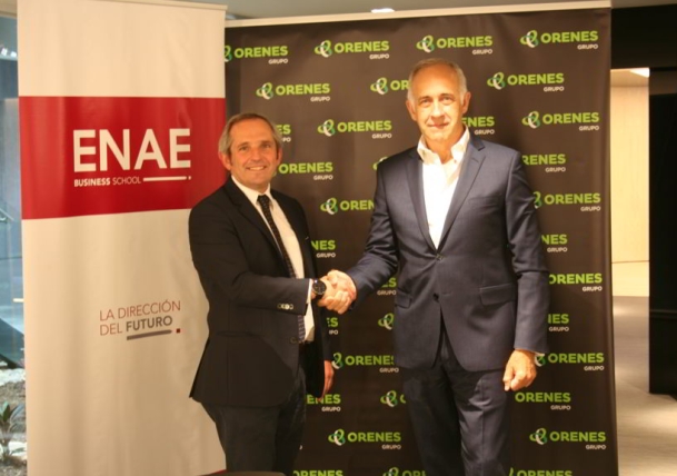 Convenio marco de colaboración entre Grupo Orenes y ENAE Business School