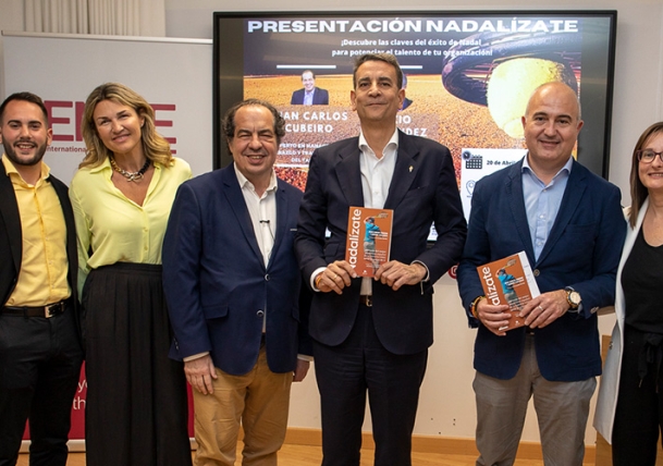 JUAN CARLOS CUBEIRO PRESENTA ‘NADALÍZATE’, SU LIBRO SOBRE LIDERAZGO EN TORNO A LA FIGURA DE RAFAEL NADAL 