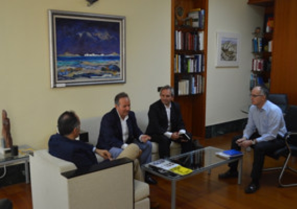 Encuentro de trabajo entre ENAE y UPCT