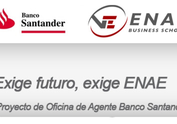 ENAE Business School y Banco Santander. Alternativa a tu empleabilidad