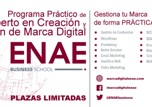 Programa Práctico de Experto en Creación y Gestión de Marca Digital