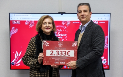 Árbol Solidario - Entrega Cheque